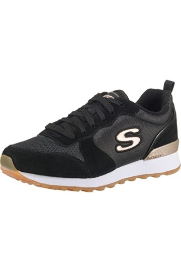 Skechers Retros-og 85-goldn Gurl Baskets Femme,Noir Blk,38 EU