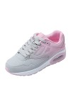 JOMIX Chaussures de Sport Running Basket Femme Chaussures de Marche Sport Baskets Gymnasium Tennis Sneakers pour Femme Blanc