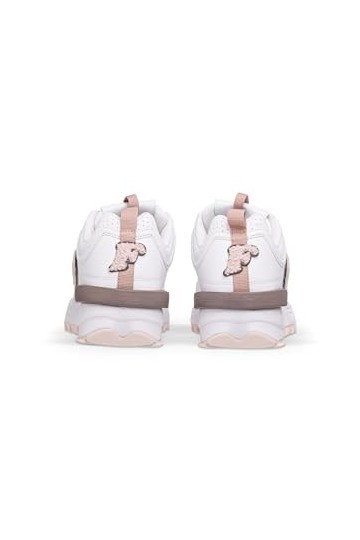 FILA Femme Disruptor WMN Basket, White Pale Mauve, 39 EU