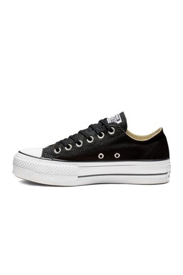 Converse 560250C Chaussures Plates Noir Noir Chaussures de Baskets à Lacets pour Femmes 37
