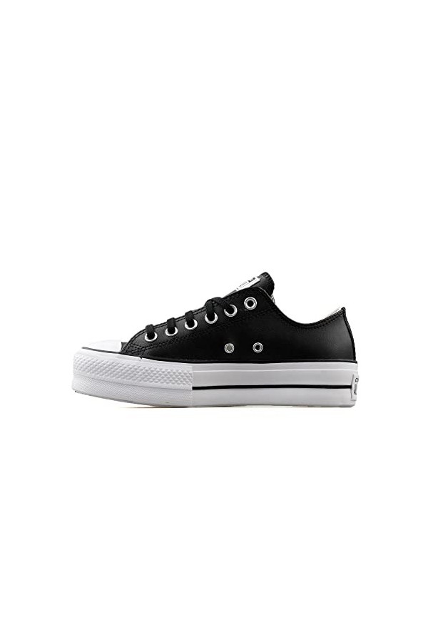 Converse 560250C Chaussures Plates Noir Noir Chaussures de Baskets à Lacets pour Femmes 37