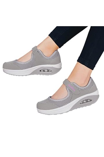 ZORQ Baskets orthopédiques pour Femmes | Baskets orthopédiques Respirantes à Coussin dair léger pour Femmes - Chaussures à C