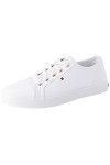 Tommy Hilfiger Essential Nautical Baskets vulcanisées Femme, Blanc, 39 EU
