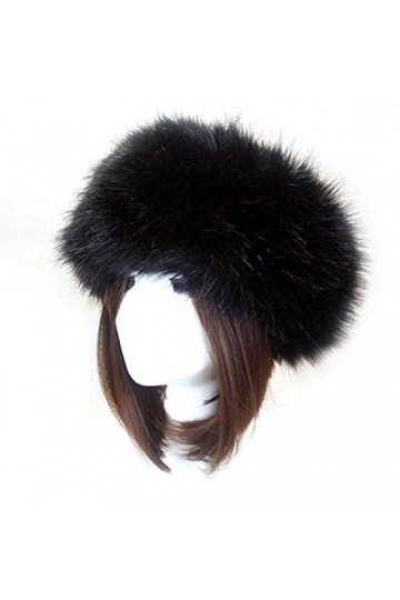 GeKLok Chapeau en fausse fourrure pour femme, chapeau russe élégant avec fausse polaire, bonnet dhiver chaud avec visière po