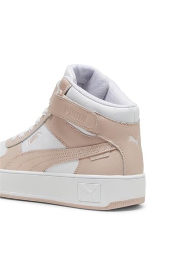 PUMA Femme Carina Street Mid Basket, White-Rose Quartz, 36 EU