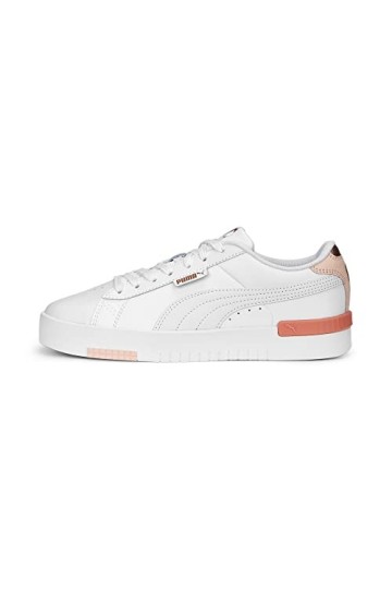 PUMA Femme Jada Renew Basket, Fleur dhibiscus Blanche en cuivre, 39 EU