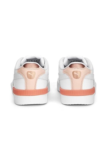 PUMA Femme Jada Renew Basket, Fleur dhibiscus Blanche en cuivre, 39 EU