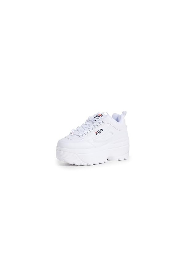 Fila 1010865-1fg_39, Basket Femme, Blanc