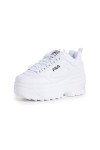 Fila 1010865-1fg_39, Basket Femme, Blanc