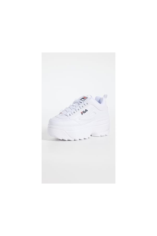 Fila 1010865-1fg_39, Basket Femme, Blanc