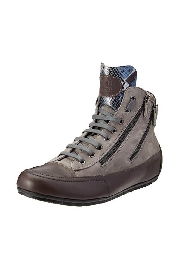 Candice Cooper Femme Lucia Zip Baskets, Dark Grey, 37 EU