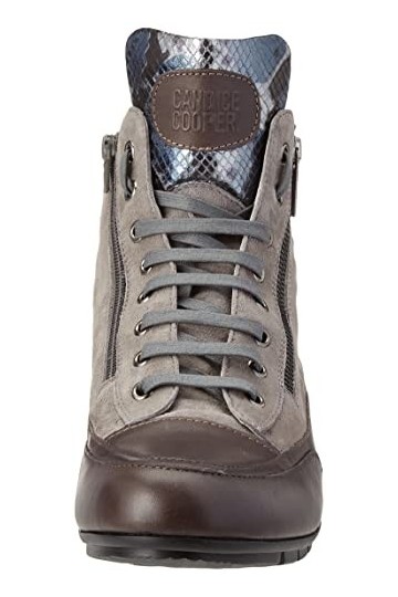 Candice Cooper Femme Lucia Zip Baskets, Dark Grey, 37 EU