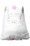 K-Swiss St329 CMF, Basket Femme, Blanc/Rose Vif, 38 EU