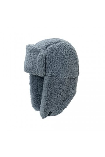 Chapka en Polaire dhiver Chapeau de Trappeur Chapeau en Peluche Chaud Bonnet Aviateur avec Oreillettes Coup-Vent dhiver Bon
