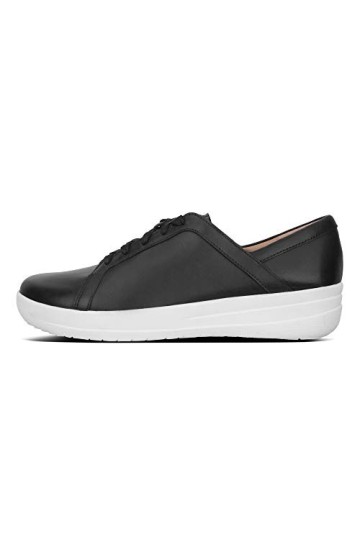 FitFlop - F-sporty Tm Ii Lace Up Sneakers - Baskets - Femme - Noir Black 001 - 36 EU