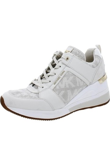 Michael Kors Baskets Georgie pour femmes, Noir/crème clair., 36.5 EU