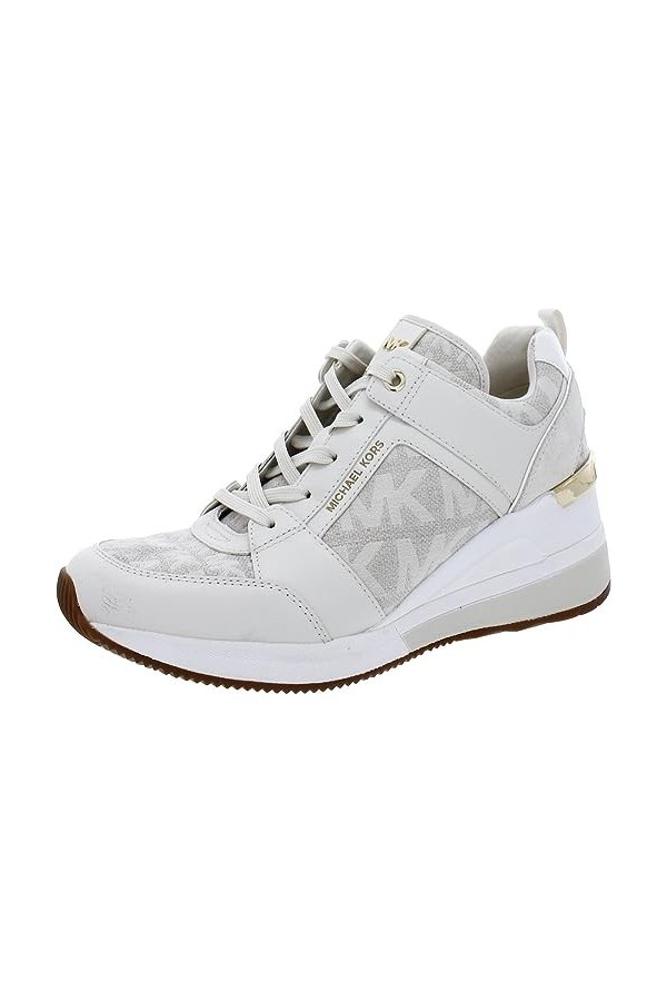 Michael Kors Baskets Georgie pour femmes, Noir/crème clair., 36.5 EU