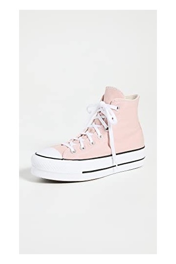 Converse Chuck Taylor All Star Lift Hi - Baskets pour femme - Noir/Bleu/Aigrette, 37.5 EU