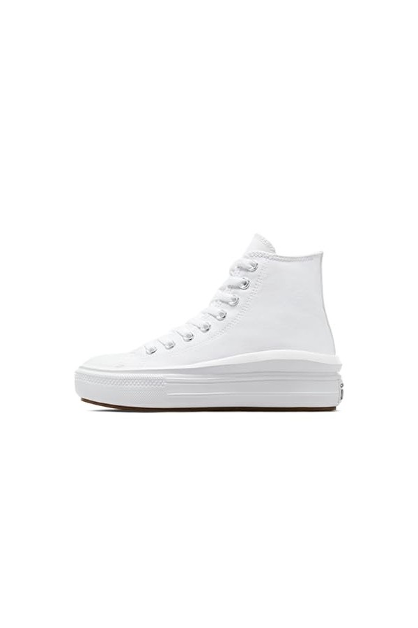 Converse Femme Chuck Taylor All Star Basket, Blanc/Natural Ivory/Blanc, 41 EU