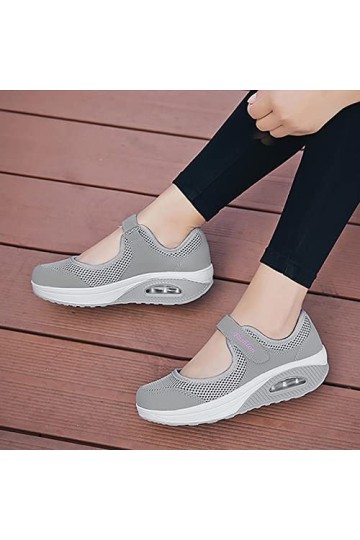 ZORQ Baskets orthopédiques pour Femmes | Baskets orthopédiques Respirantes à Coussin dair léger pour Femmes - Chaussures à C