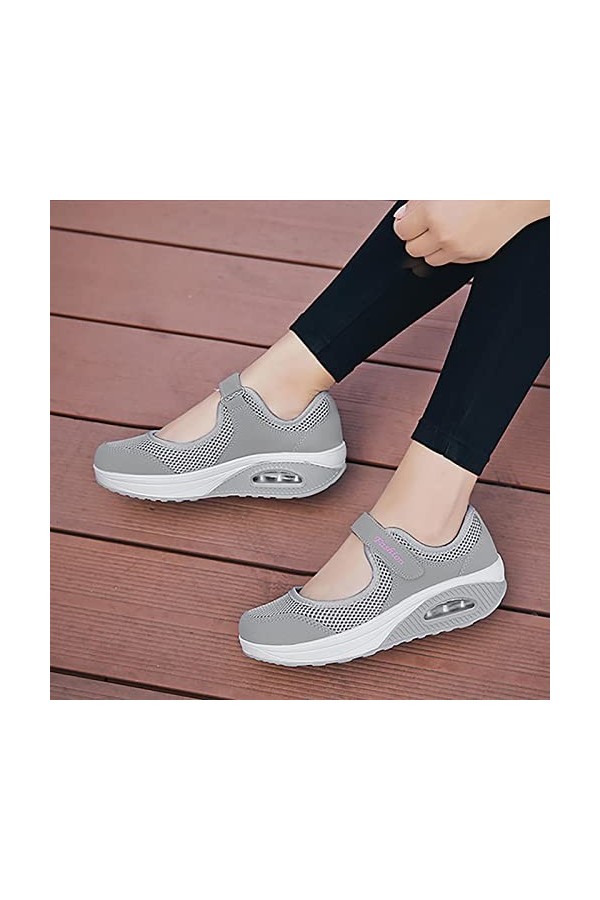 ZORQ Baskets orthopédiques pour Femmes | Baskets orthopédiques Respirantes à Coussin dair léger pour Femmes - Chaussures à C