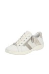 Remonte Femme D1e00 Basket, Snow Perle Coquillage Blanc cassé 80, 42 EU