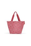 reisenthel Shopper-zs3070, Cabas. Femme, Rouge, M