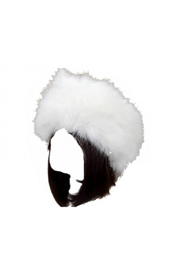 XIXIMAON Chapka en Fausse Fourrure Femme Style Russe Toque Chapeau dhiver Épais et Chaud Bonnet Polaire Casquette Mode Éléga