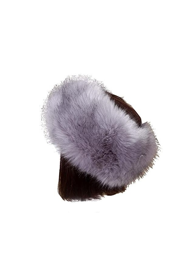 XIXIMAON Chapka en Fausse Fourrure Femme Style Russe Toque Chapeau dhiver Épais et Chaud Bonnet Polaire Casquette Mode Éléga