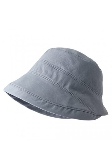 Feiboyy Chapka Fourrure Noire Chapeau de Vacances pour Femme Sun Summer Sun Beach Fishermans Hat Casquette Taxi Grey, One Si