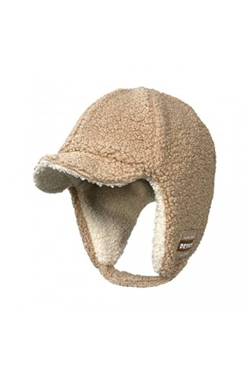 Clape Chapka dhiver Classic Trapper Hat Winter Bomber Hat Thermique Chapeau Trappeur Bonnet daviateur Russe avec Fausse Fou