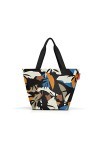 reisenthel Shopper M Sac de Courses avec Fond carré 51 x 30,5 x 26 cm Miami Black