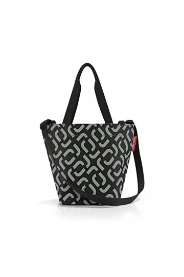 reisenthel Shopper-zr7054, Shopper Femme, Noir, XS