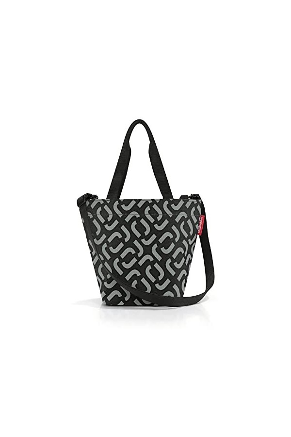 reisenthel Shopper-zr7054, Shopper Femme, Noir, XS