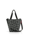 reisenthel Shopper-zr7054, Shopper Femme, Noir, XS