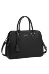 David Jones - Sac Tote Ville à Main Femme Bugatti - Cabas Fourre-Tout Cuir PU Porté Epaule Bandoulière - Multi Poche Plusieur