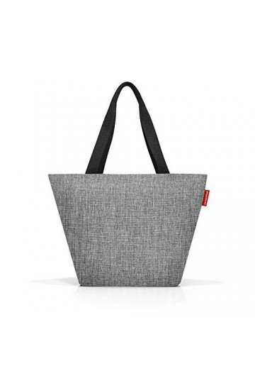 reisenthel shopper M - sac de shopping pour vos courses, 1 poche intérieure zippée, fond du sac carré pour plus de stabilité,