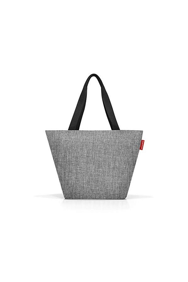 reisenthel shopper M - sac de shopping pour vos courses, 1 poche intérieure zippée, fond du sac carré pour plus de stabilité,