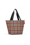 reisenthel shopper M glencheck red Cabas de fitness 51 Centimeters 15 Multicolore Glencheck Red 