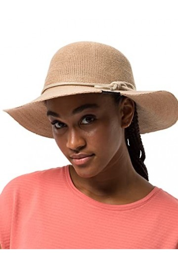 Jack Wolfskin Travel Hat W Chapeau Panama Femme, Nature, Taille Unique