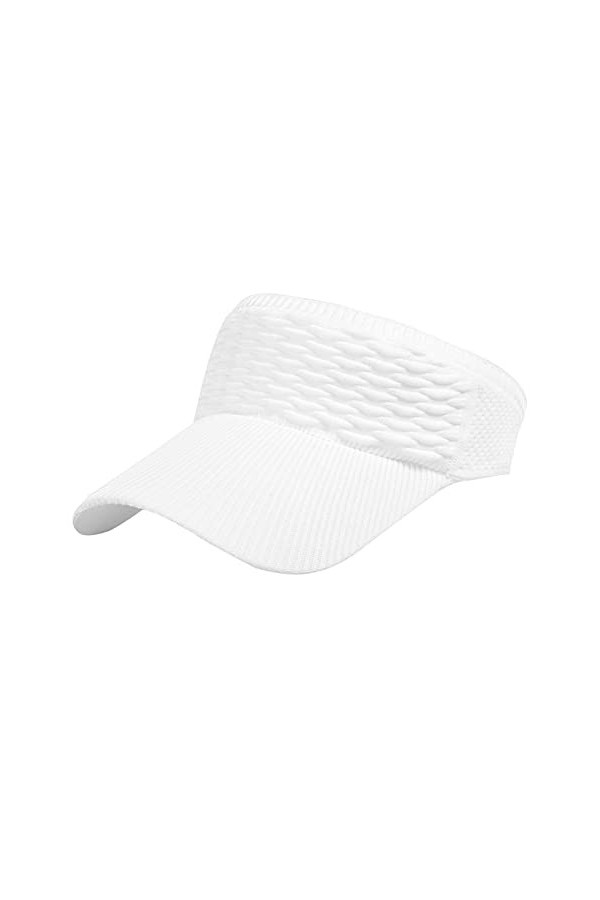 Oshhni Chapeau pare-soleil pour femme, protection UV, haut-de-forme vide dété pour sports de plein air pour dames pour le go