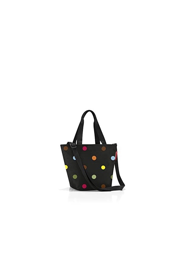 reisenthel shopper - Sac de shopping spacieux et sac à main élégant en un - En matériau hydrofuge, Couleur:dots