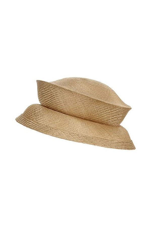 Seeberger Chapeau Sisal Chapeau pour Femme Chapeau de Voyage Taille Unique - Vert Menthe 
