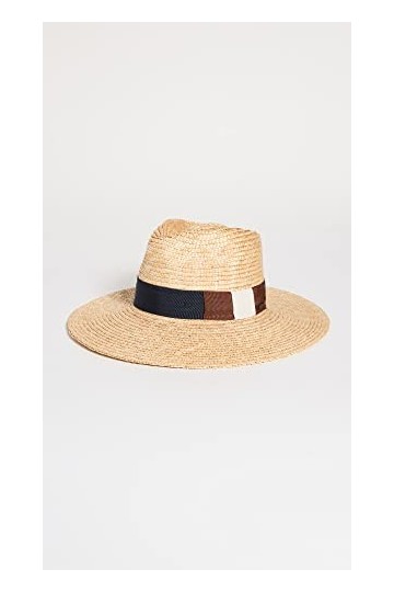 BRIXTON Chapeau en Paille Joana Chapeau de Soleil Chapeau pour Le Jardin 56 cm - Nature 