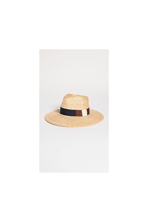 BRIXTON Chapeau en Paille Joana Chapeau de Soleil Chapeau pour Le Jardin 56 cm - Nature 