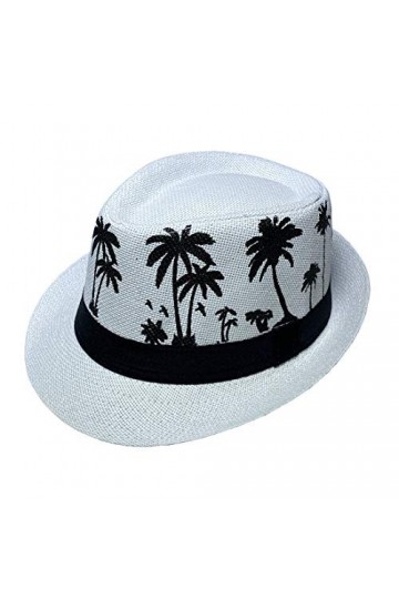 Xiang Ru Chapeau de Paille Unisexe Panama Plage Casual Pêche Randonnée F:Abricot