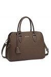 David Jones - Sac Tote Ville à Main Femme Bugatti - Cabas Fourre-Tout Cuir PU Porté Epaule Bandoulière - Multi Poche Plusieur