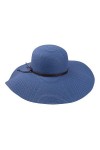 Chapeau à bords larges de 12&nbsp;cm, pour femme, pliable, approprié pour les vacances, le printemps/l’été, panama fabriqué en Équ