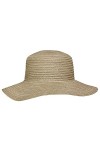 Mayser Capeline Janell Femme - Made in The EU Chapeau de Plage en Paille dété Printemps-été - Taille Unique Bordeaux