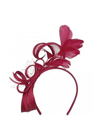 Seeberger Serre-Tête Sevana Chapeau pour Femme Taille Unique - Rouge 